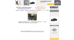 Desktop Screenshot of boribonbababizomanyi.boltaneten.hu
