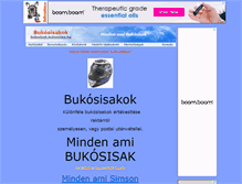 Tablet Screenshot of bukosisak.boltaneten.hu