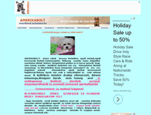 Tablet Screenshot of amerikabolt.boltaneten.hu